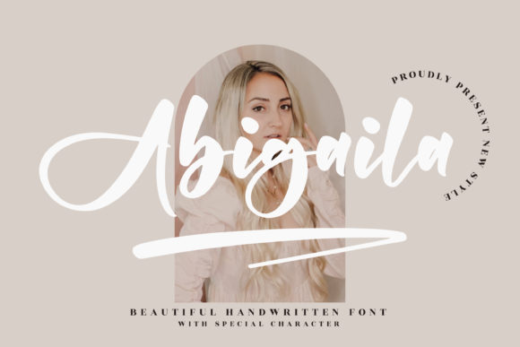 Abigaila: A Timeless Script Font for Handmade Creators