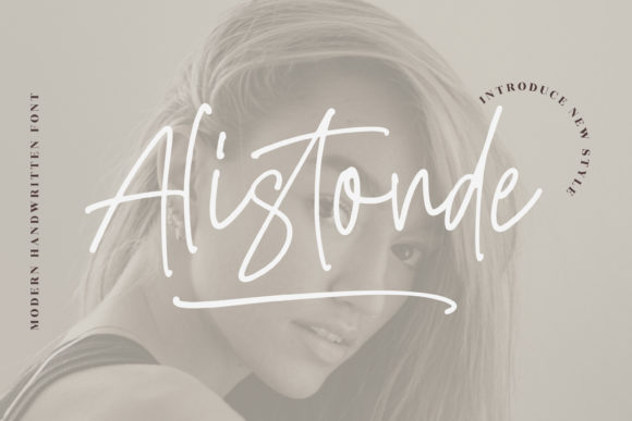 Alistonde: The Script Handwritten Font for Luxurious Web Design