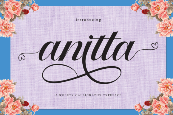 Anitta: A Script Handwritten Font for Elegant Editorial Design