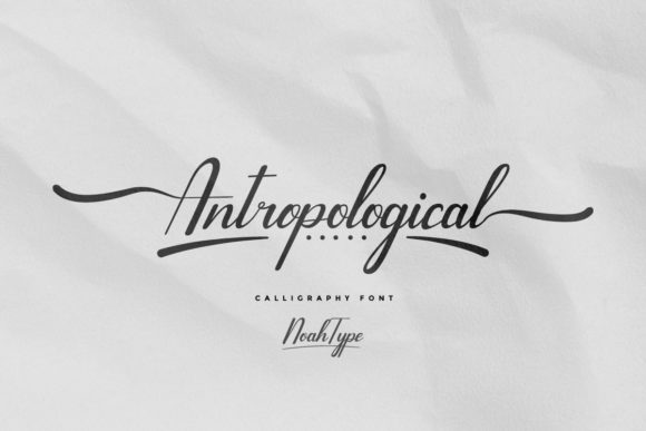 Antropological: A Script Handwritten Font for Creative Campaigns