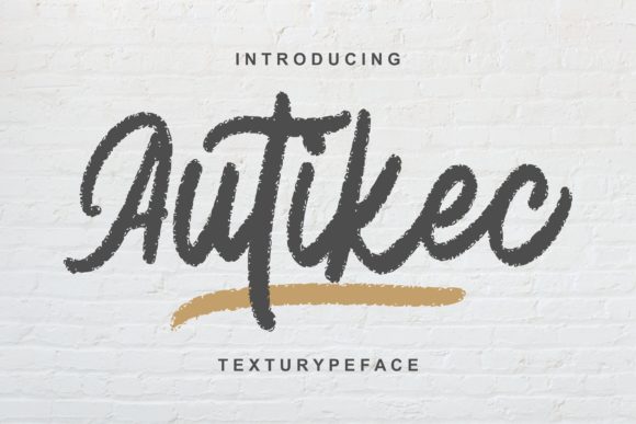 Autikec: A Vintage Handwritten Font for Creative Designers