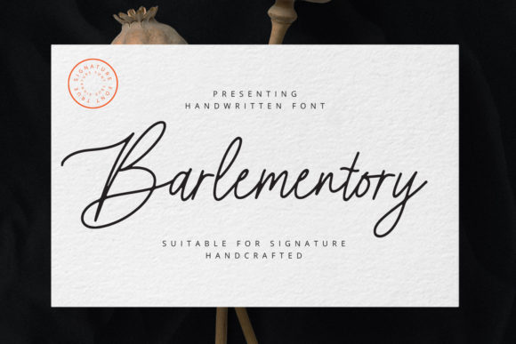 Barlementory: The Timeless Script Font for Powerful Branding and Design