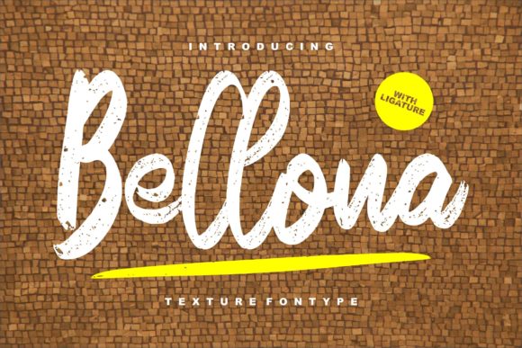 Bellona: A Script Handwritten Font for Creative Crafters