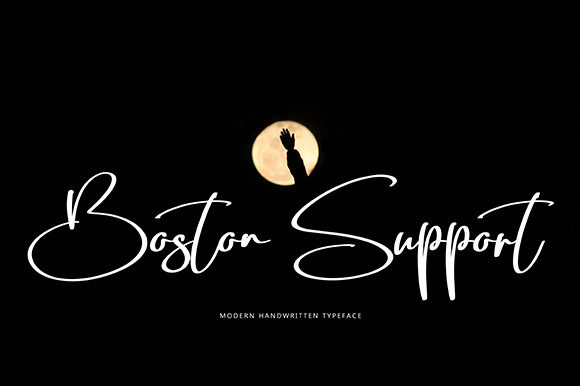 Boston Support: The Handwritten Font That Elevates Your Brand
