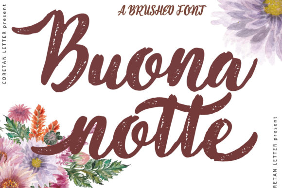 Buonanotte: A Script Handwritten Font for Stunning Digital Branding
