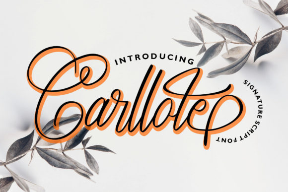 Carllote: A Script Handwritten Font for Creative Crafters