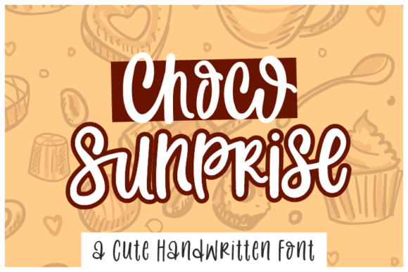 Choco Sunprise: A Quirky Handwritten Font for Creative Branding