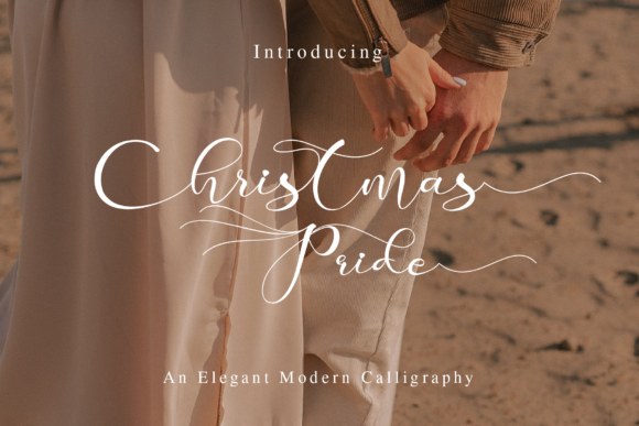 Christmas Pride: A Script Handwritten Font for Elegant Branding