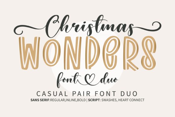 Christmas Wonders: A Script Font for Editorial Charm and Readability