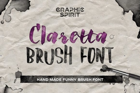 Claretta: A Playful Script Font for Fashion and Editorial Design