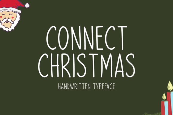 Connect Christmas: A Script Handwritten Font for Creative Crafters