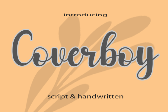Coverboy: A Timeless Script Font for Digital Branding and Web Design