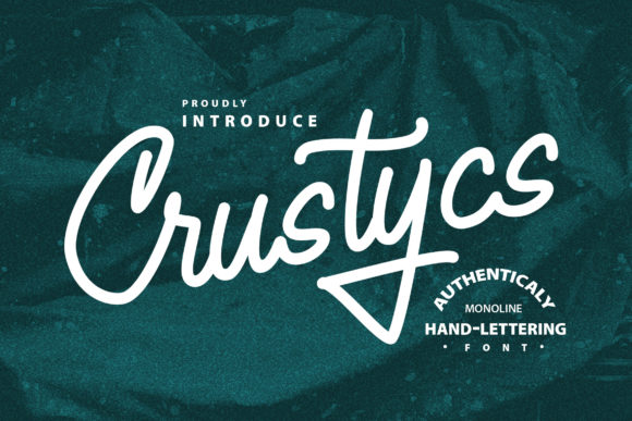 Crustycs: A Handwritten Font for Elegant Branding
