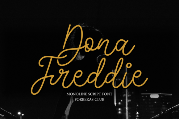 Dona Freddie: A Timeless Script Font for Digital Branding and Web Design