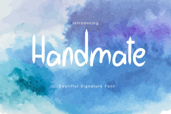 Handmate: A Script Handwritten Font for Dynamic Web Design