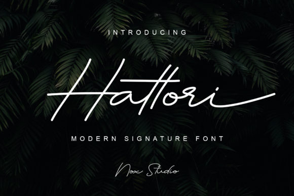 Hattori: A Timeless Script Font for Handmade Creators