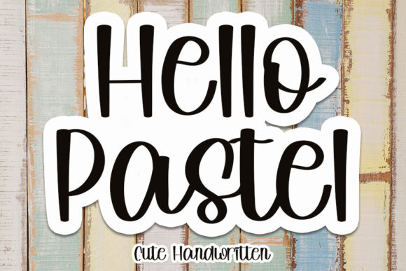 Hello Pastel: A Script Handwritten Font That Elevates Your Brand