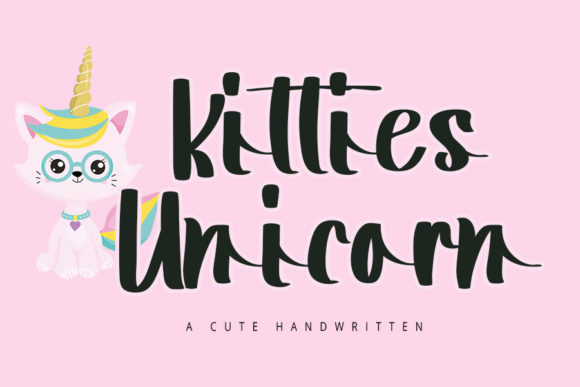 Kitties Unicorn: A Timeless Script Font for Editorial Design