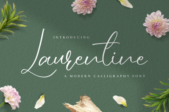 Laurentine: A Timeless Script Font for Editorial Design and Branding