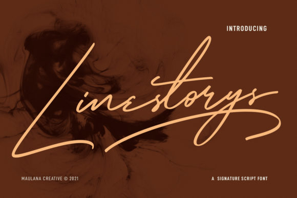 Linestorys: A Timeless Script Handwritten Font for Designers