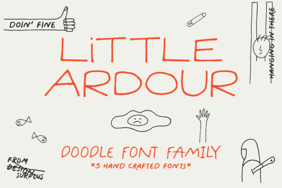 Little Ardour: The Perfect Font for Authentic Branding and Design