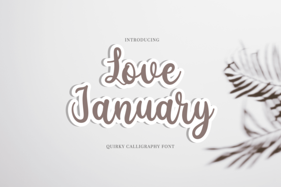 Love January: A Script Handwritten Font for Modern Web Design