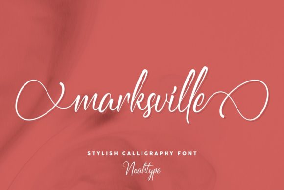 Marksville: The Script Handwritten Font That Elevates Brand Design