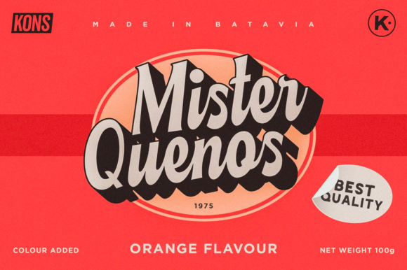 Mister Quenos: A Bold Script Font for Dynamic Branding