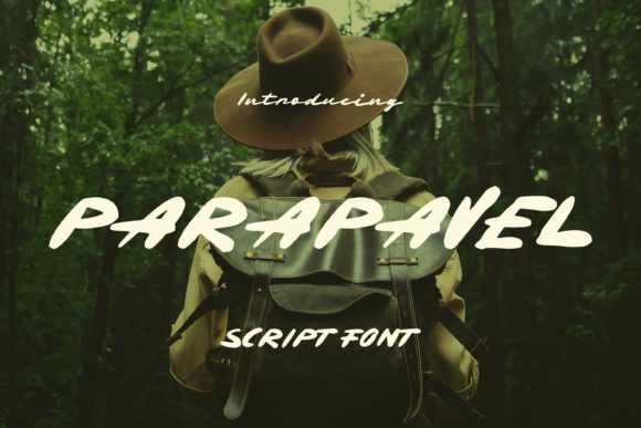 Parapavel: A Script Handwritten Font for Creative Web Design