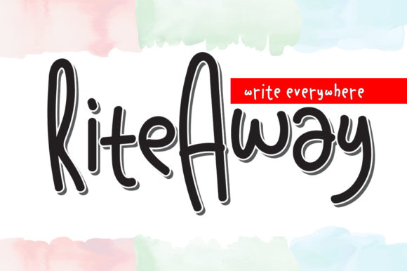Rite Away: A Script Handwritten Font That Breathes Life into Every Design