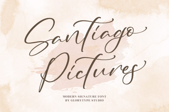 Santiago Pictures: A Script Font with Timeless Charm