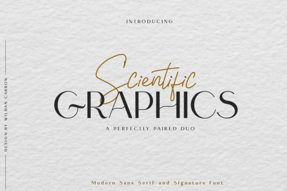 Scientific Graphics: A Versatile Sans Serif Script for Modern Web Design